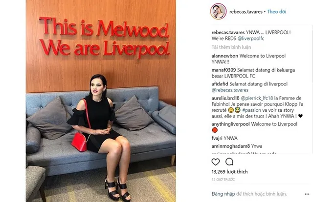 Bà xã Fabinho lọt top WAGs đình đám tại Liverpool - Ảnh 1.