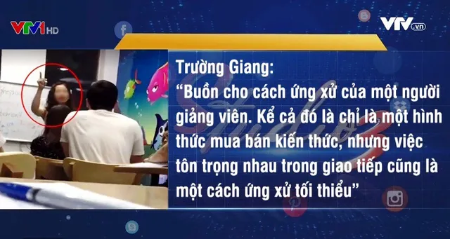 Vụ giáo viên tiếng Anh chửi học viên: Cộng đồng mạng dậy sóng - Ảnh 1.