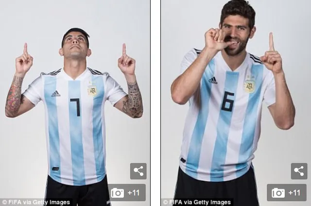 Messi và các cầu thủ Argentina tung ảnh World Cup 2018 cực “ngầu” - Ảnh 7.