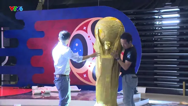 Giờ G sắp điểm - VTV rộn ràng không khí World Cup 2018 - Ảnh 2.