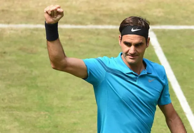 Vượt qua Denis Kudla, Federer giành quyền vào chung kết Halle mở rộng 2018 - Ảnh 3.