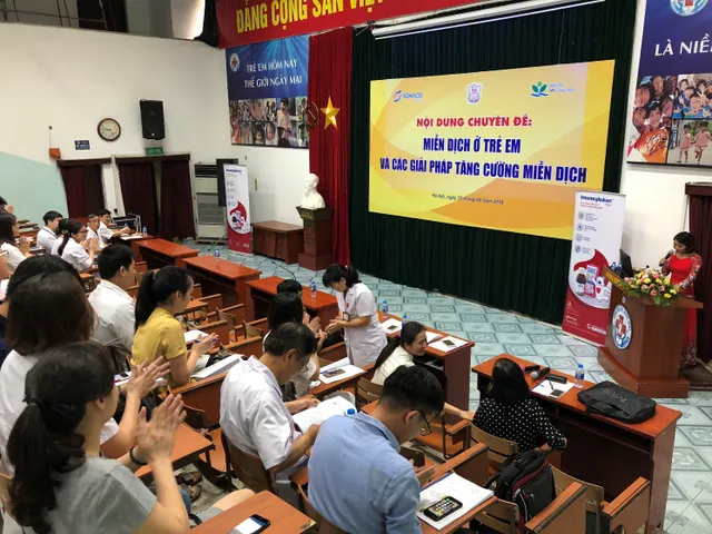 Imunoglukan đồng hành cùng hội thảo Nhi khoa - Ảnh 1. Imunoglukan đồng hành cùng hội thảo Nhi khoa - Ảnh 1.