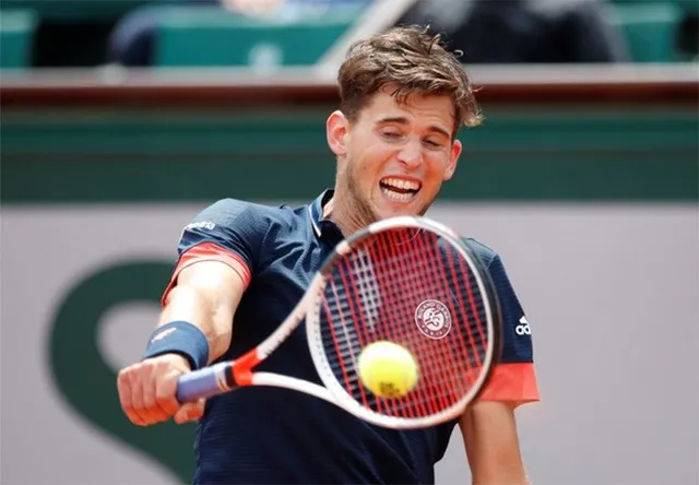 Vượt qua Nishikori, Dominic Thiem thẳng tiến vào tứ kết Pháp mở rộng 2018 - Ảnh 1.