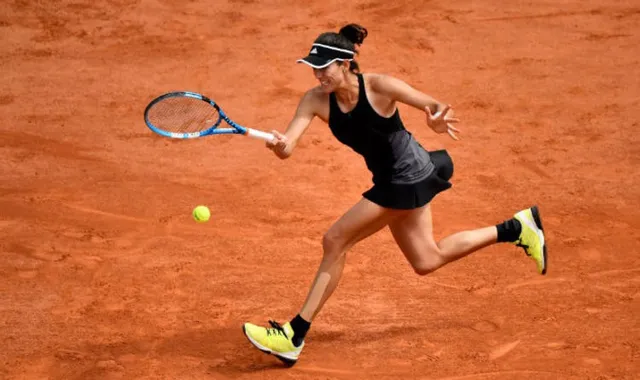 Pháp mở rộng 2018: Thắng nhàn Sharapova, Muguruza gặp Halep tại bán kết - Ảnh 1.