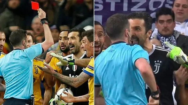 Buffon bị UEFA treo giò 3 trận - Ảnh 1. Buffon bị UEFA treo giò 3 trận - Ảnh 1.