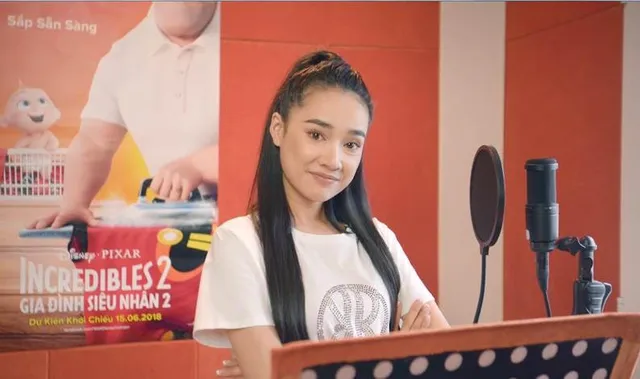Nhã Phương lần đầu tiên trổ tài lồng tiếng trong phim bom tấn hoạt hình “Gia đình siêu nhân 2” - Ảnh 1.