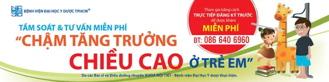 Tầm soát và tư vấn miễn phí chậm tăng trưởng chiều cao ở trẻ em - Ảnh 1.