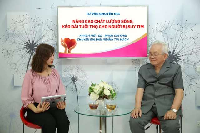 GS. Phạm Gia Khải - Nguyên Viện trưởng Viện tim mạch Việt Nam mách bạn nâng cao chất lượng cuộc sống, kéo dài tuổi thọ khi bị suy tim - Ảnh 1.