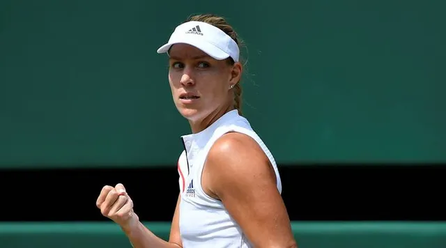 Wimbledon 2018: Vượt qua Ostapenko, Kerber giành quyền vào chung kết - Ảnh 3.