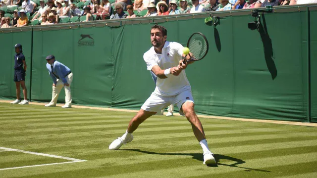 Vòng 1 đơn nam Wimbledon: Federer thắng chóng vánh, Wawrinka loại Dimitrov - Ảnh 1.