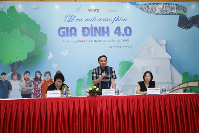 NSƯT Minh Vượng tái xuất với phim sitcom giờ vàng Gia đình 4.0 trên sóng VTV2 - Ảnh 2.