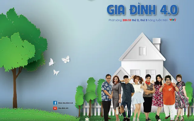 NSƯT Minh Vượng tái xuất với phim sitcom giờ vàng Gia đình 4.0 trên sóng VTV2 - Ảnh 1.