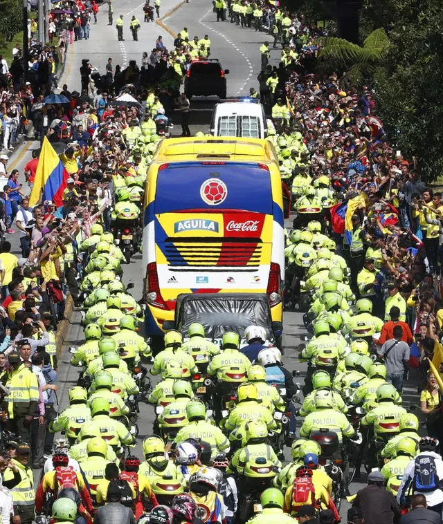 Loại sớm ở FIFA World Cup™ 2018, ĐT Colombia vẫn được chào đón như vua ở quê nhà - Ảnh 3.