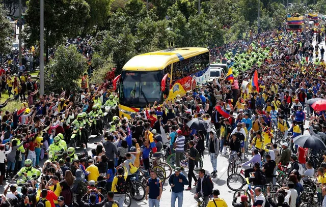 Loại sớm ở FIFA World Cup™ 2018, ĐT Colombia vẫn được chào đón như vua ở quê nhà - Ảnh 5.