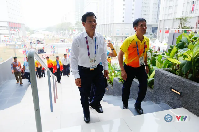 ẢNH: Bộ trưởng Bộ VHTT&DL Nguyễn Ngọc Thiện tới thăm các VĐV dự ASIAD 2018 - Ảnh 4.