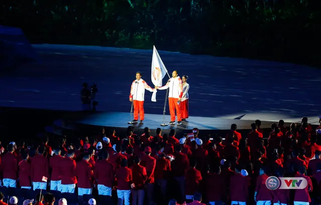 ẢNH: Lễ khai mạc ASIAD 2018 đầy màu sắc và ấn tượng - Ảnh 14.