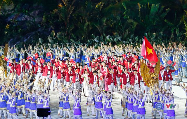 ẢNH: Lễ khai mạc ASIAD 2018 đầy màu sắc và ấn tượng - Ảnh 10.