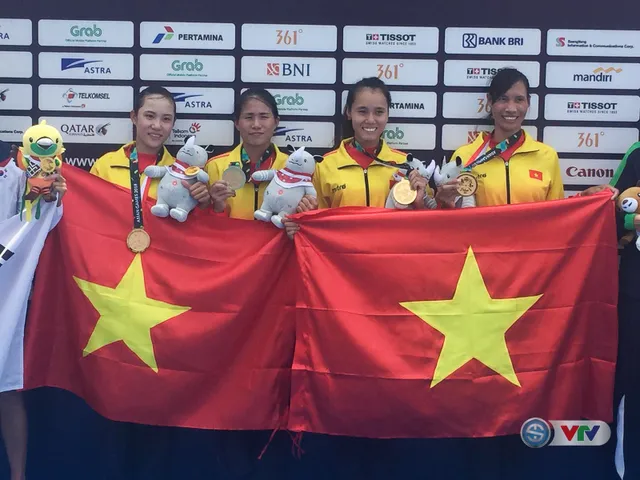 VĐV Rowing Việt Nam giành HCV ASIAD 2018: Chúng tôi chưa tin mình giành HCV - Ảnh 1.