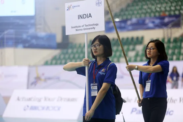 ABU Robocon 2018: Những hình ảnh của buổi tổng duyệt đầu tiên - Ảnh 14.