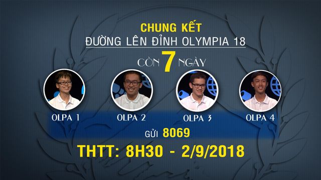 Cầm trịch các điểm cầu CK Đường lên đỉnh Olympia 2018 là ai? - Ảnh 1.