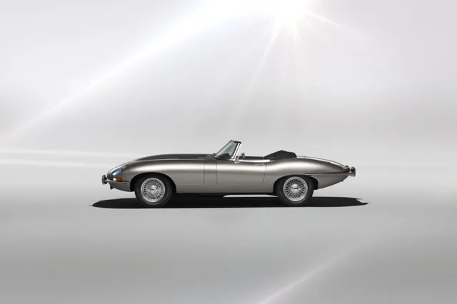 Ngắm nhìn hình ảnh bắt mắt mẫu xe chạy điện Jaguar E-Type - Ảnh 1.