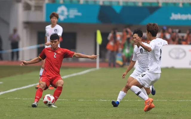 ẢNH: Olympic Việt Nam thất bại trước Olympic Hàn Quốc và dừng bước ở bán kết ASIAD 2018 - Ảnh 5.