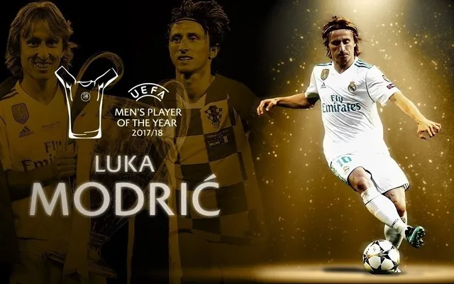 Vượt mặt Ronaldo, Modric giành danh hiệu cầu thủ xuất sắc nhất mùa giải 2017/18 - Ảnh 1.