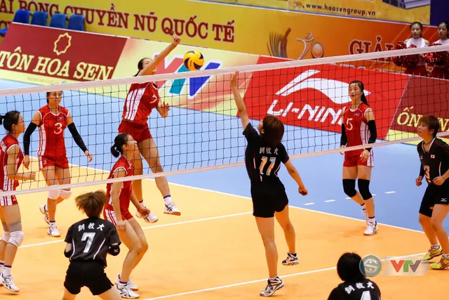 VTV Cup Ống nhựa Hoa Sen 2018: Thắng dễ ĐH Hokkaido (Nhật Bản), CHDCND Triều Tiên giành quyền vào bán kết - Ảnh 1.