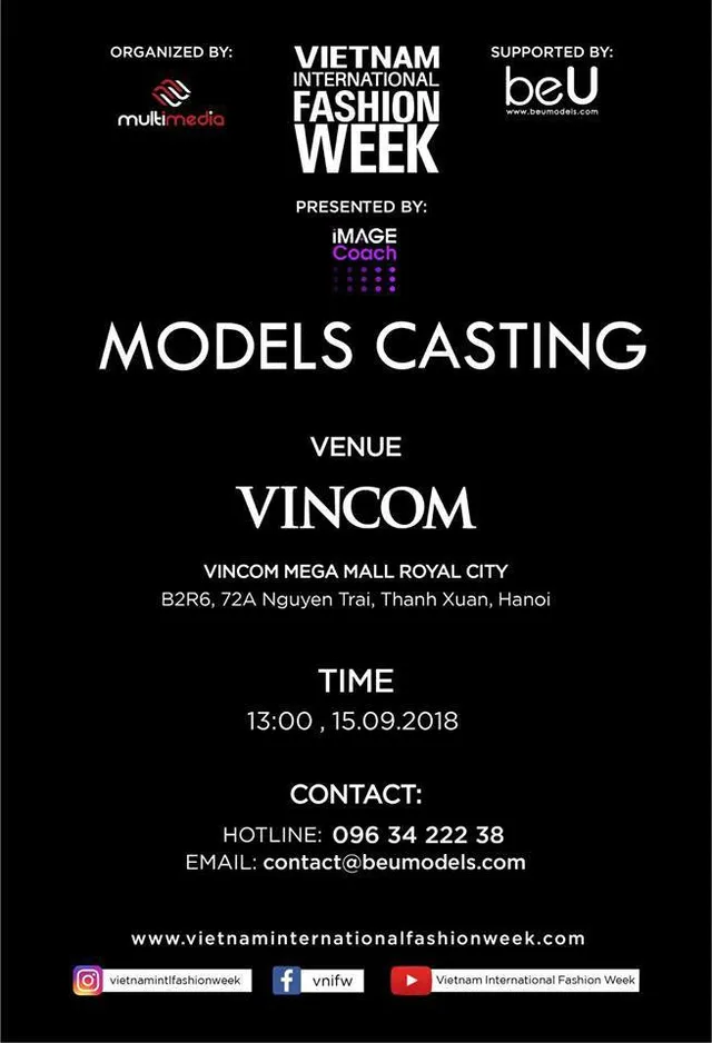 Võ Hoàng Yến chấm casting người mẫu Tuần lễ thời trang quốc tế Việt Nam Thu - Đông 2018 - Ảnh 1.