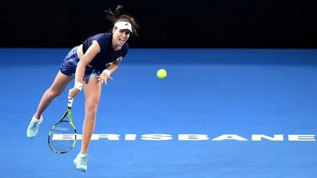 Johanna Konta giành quyền vào tứ kết Brisbane International - Ảnh 1.