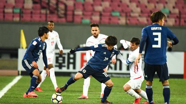 VCK U23 châu Á 2018: Thắng Palestine, ĐKVĐ Nhật Bản khởi đầu thuận lợi - Ảnh 2.