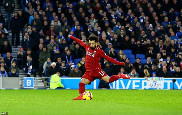 VIDEO Brighton 0-1 Liverpool: Salah là sự khác biệt - Ảnh 2.