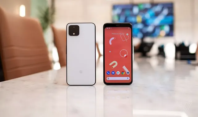 Google ra mắt Pixel 4/4 XL: Thiết kế giống Bphone 3, cụm camera hình vuông như iPhone 11, giá từ 799 USD - Ảnh 1.