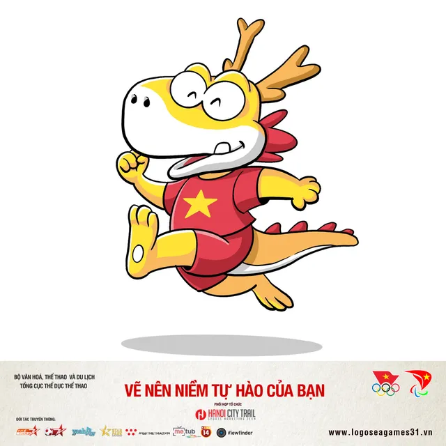 Chú chó Vàng được bầu chọn là bài thi linh vật SEA Games 31 được yêu thích nhất - Ảnh 8.