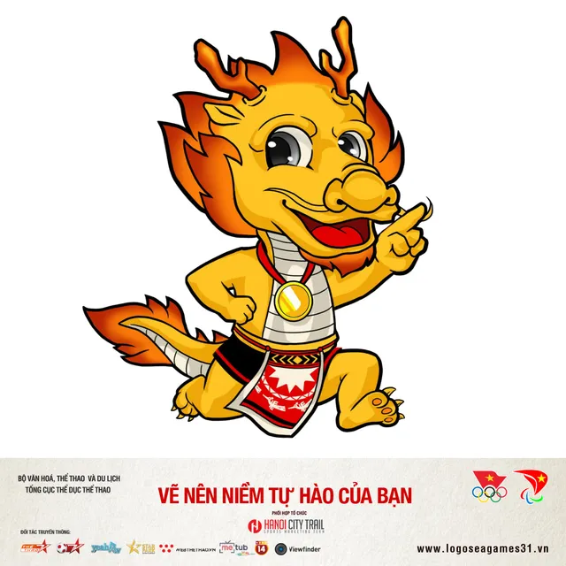 Chú chó Vàng được bầu chọn là bài thi linh vật SEA Games 31 được yêu thích nhất - Ảnh 7.