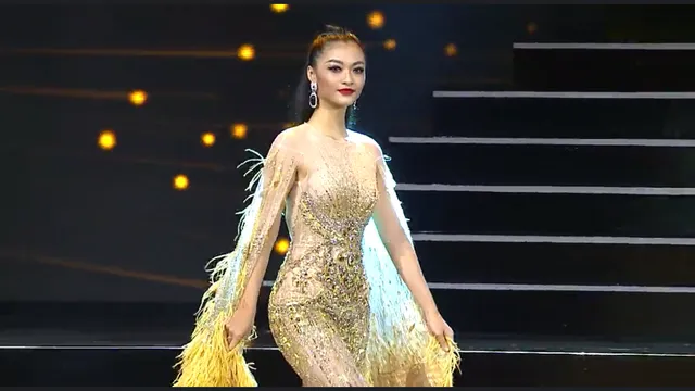 Kiều Loan diện jumpsuit, bikini trình diễn trong đêm Bán kết Miss Grand International 2019 - Ảnh 5.