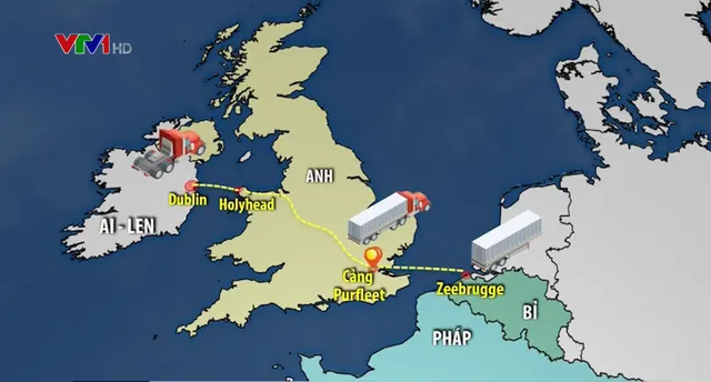 Vụ 39 thi thể trên xe container tại Anh: Tìm kiếm hành trình của chiếc xe chở người nhập cư - Ảnh 1.