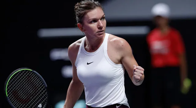 WTA Finals 2019 – bảng Tím: Chiến thắng cho Elina Svittolina và Simona Halep - Ảnh 2.