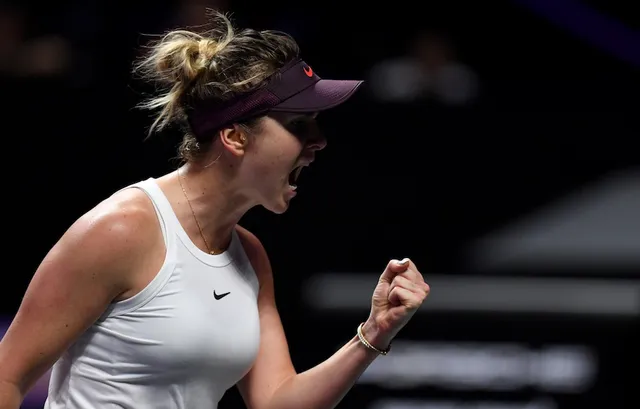 WTA Finals 2019 – bảng Tím: Chiến thắng cho Elina Svittolina và Simona Halep - Ảnh 1.