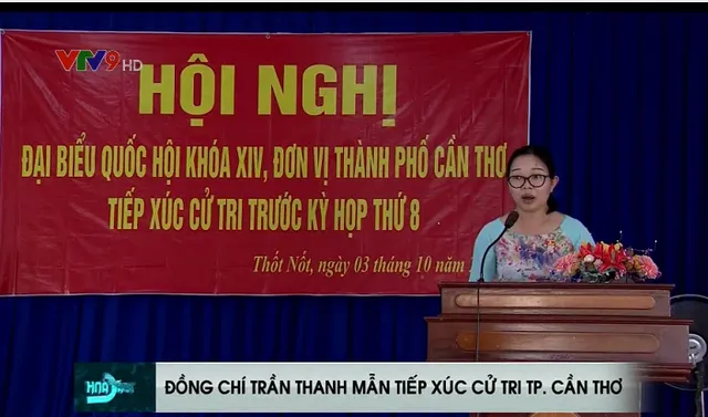 Đồng chí Trần Thanh Mẫn tiếp xúc cử tri TP Cần Thơ - Ảnh 1.