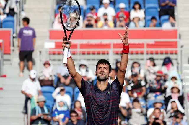 Giải quần vợt Nhật Bản 2019: Novak Djokovic dễ dàng vào bán kết - Ảnh 2.