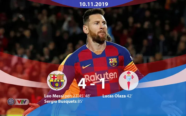 Kết quả, bảng xếp hạng La Liga ngày 10/11: Eibar 0-4 Real Madrid, Barcelona 4-1 Celta Vigo - Ảnh 4.