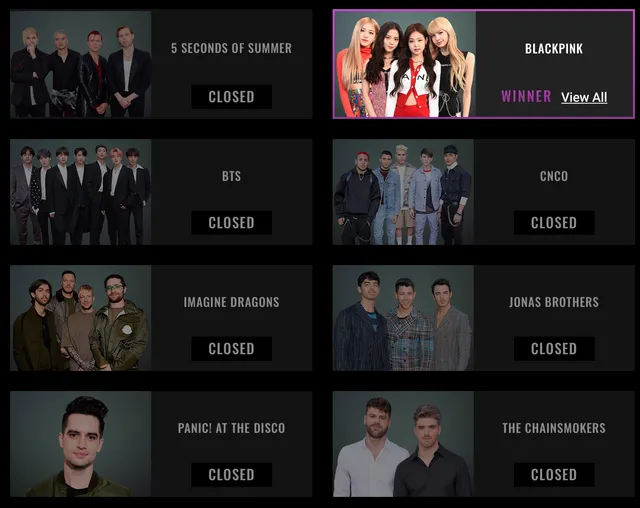 BlackPink bất ngờ thắng lớn tại People’s Choice Awards 2019 - Ảnh 1. BlackPink bất ngờ thắng lớn tại People’s Choice Awards 2019 - Ảnh 1.