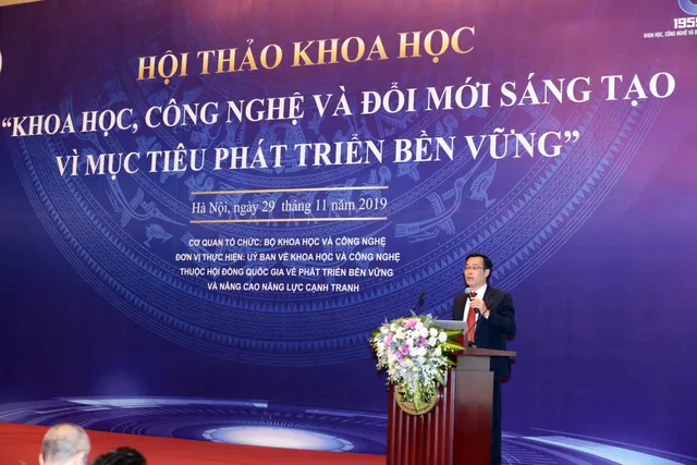 Hội thảo quốc gia “Khoa học, công nghệ và Đổi mới sáng tạo vì mục tiêu phát triển bền vững” - Ảnh 10.