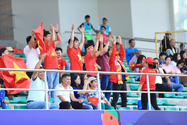 ẢNH: Thắng thuyết phục ĐT nữ Indonesia, ĐT nữ Việt Nam giành quyền vào bán kết SEA Games 30 - Ảnh 9.