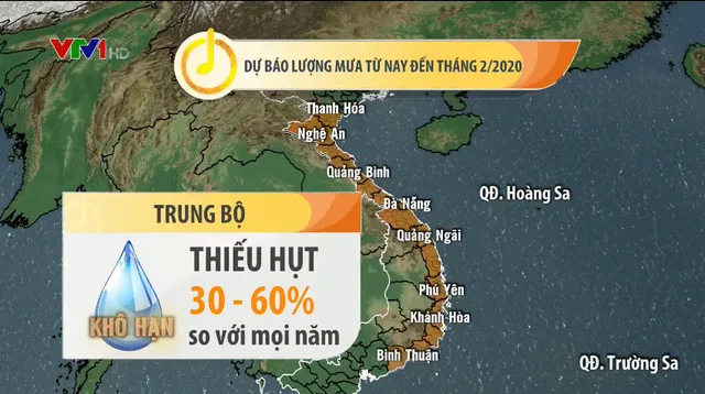 Nguy cơ thiếu nước ở miền Bắc và miền Trung trong 3 tháng tới - Ảnh 1.