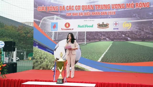 Khai mạc Giải Bóng đá các cơ quan Trung ương mở rộng - Cúp báo Đại biểu Nhân dân - Ảnh 2.