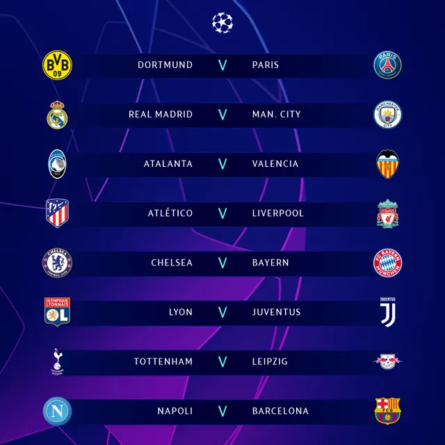 Bốc thăm vòng 1/8 UEFA Champions League: Atletico - Liverpool, Real Madrid - Man City, Chelsea - Bayern... - Ảnh 2.