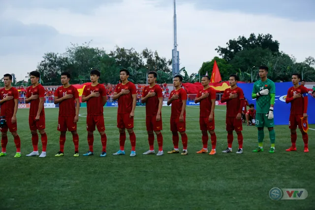 ẢNH: U22 Việt Nam loại U22 Thái Lan, thẳng tiến vào bán kết SEA Games 30 - Ảnh 2.