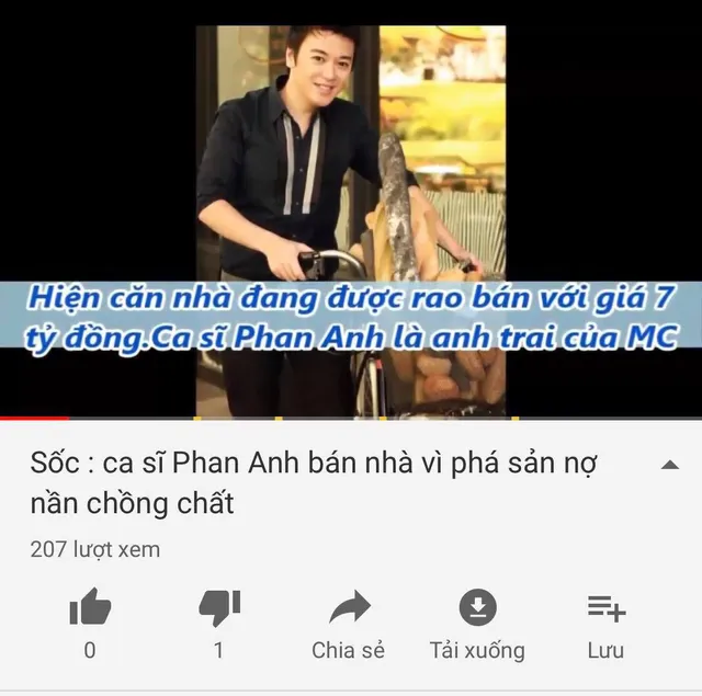 Ca sĩ Phan Anh sốc vì bị đồn vỡ nợ phải bán nhà cuối năm - Ảnh 1.